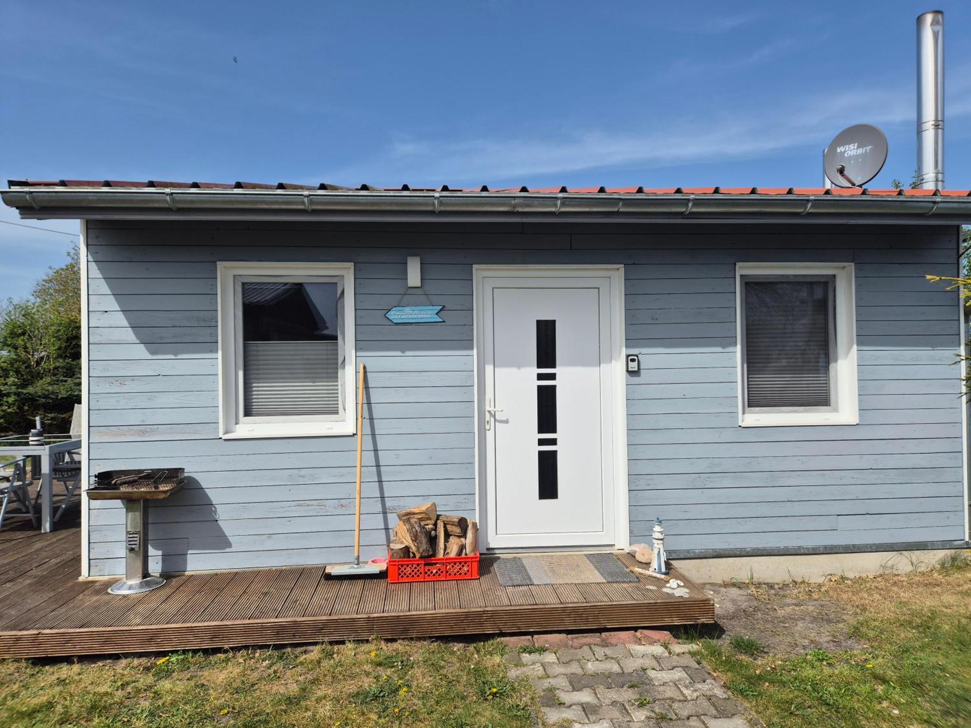 Ferienwohnung Am Stettiner Haff Monkebude Ngoại thất bức ảnh